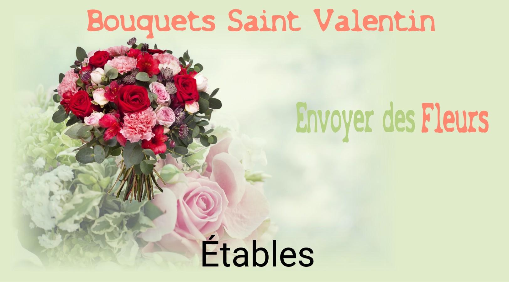 Roses de Saint-Valentin livrées à Étables